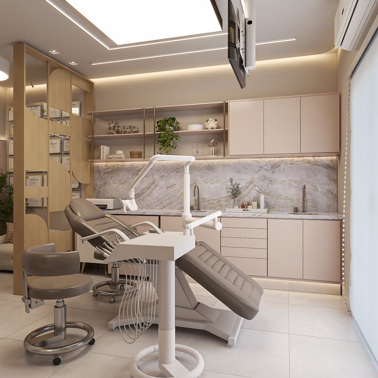 Dental clinic treatment room